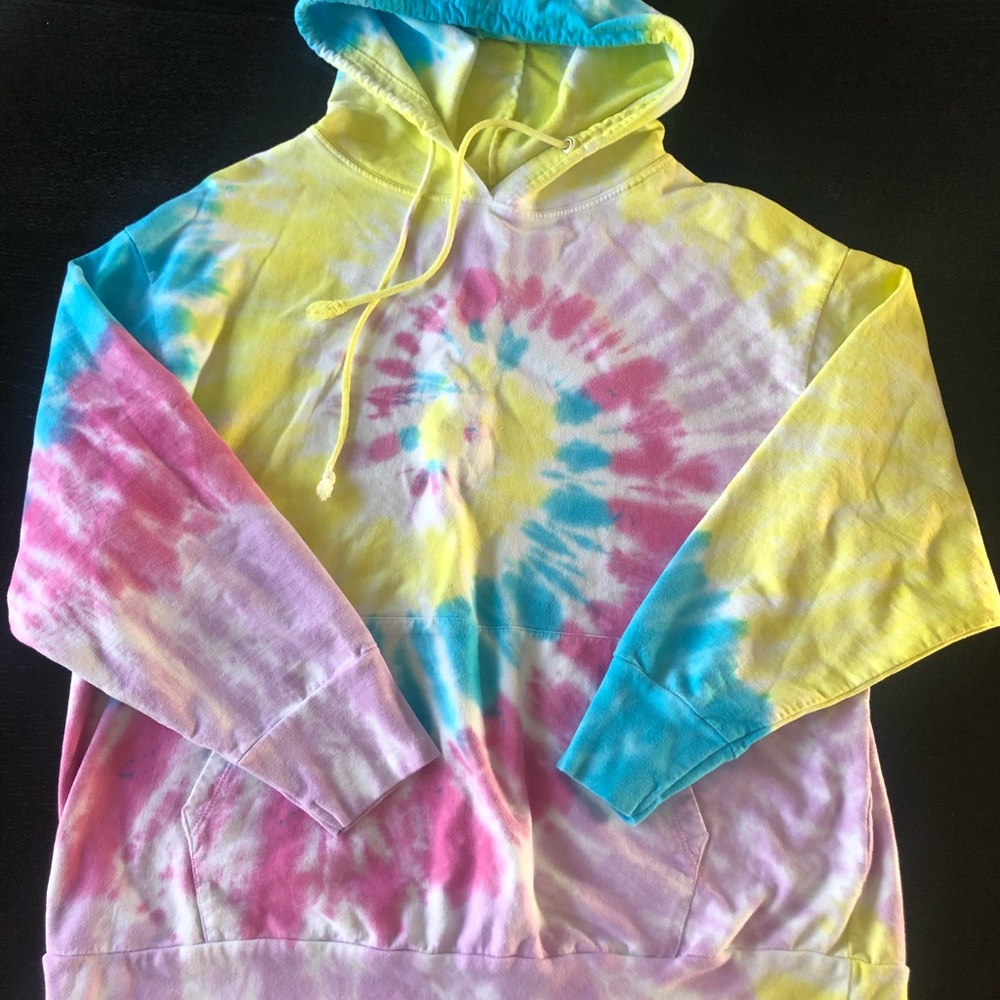 Rag and Supply tie-dye hoodie